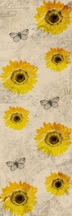 Picture of VINTAGE SUNFLOWERS
