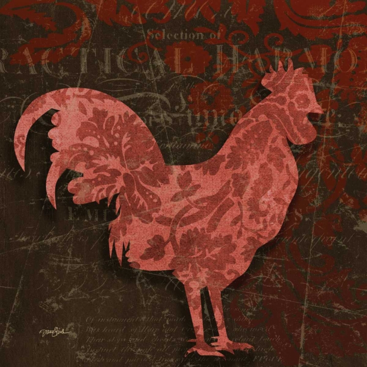 Picture of ROOSTER DAMASK 1