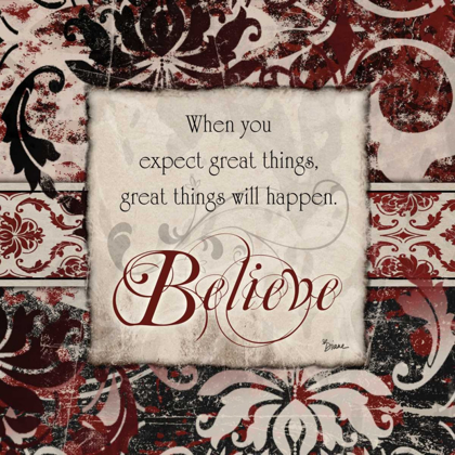 Picture of BELIEVE DAMASK
