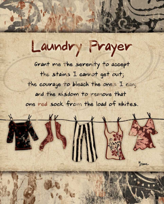 Picture of LAUNDRY PRAYER DISTRESS