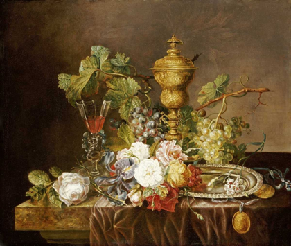 Picture of A STILL LIFE WITH ROSES