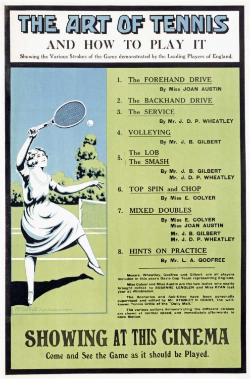 Picture of THE ART OF TENNIS