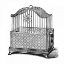 Picture of ETCHINGS: BIRDCAGE - FLOWER DETAIL.