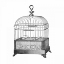 Picture of ETCHINGS: BIRDCAGE - GABLE TOP, FILIGREE BASE.