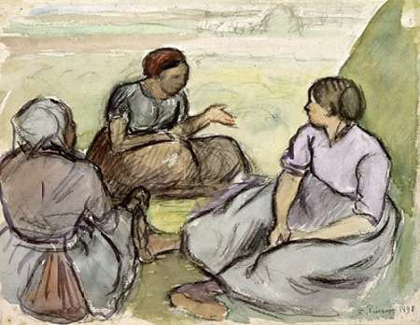 Picture of THREE PEASANT WOMEN