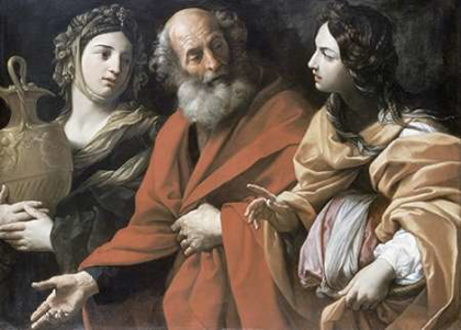 Picture of LOT AND HIS DAUGHTERS