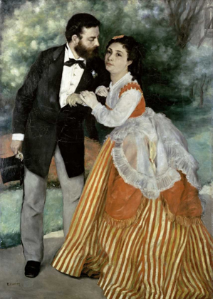 Picture of ALFRED SISLEY AND HIS WIFE