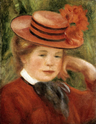 Picture of GIRL WITH A RED HAT
