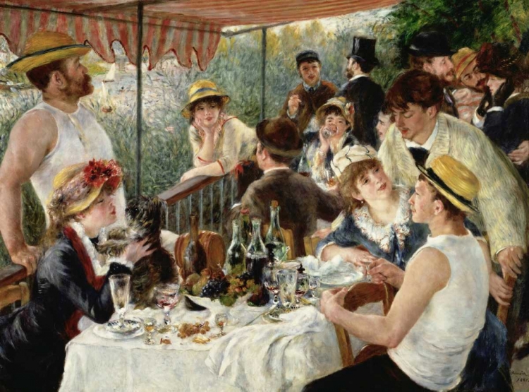 Picture of LUNCHEON OF THE BOATING PARTY