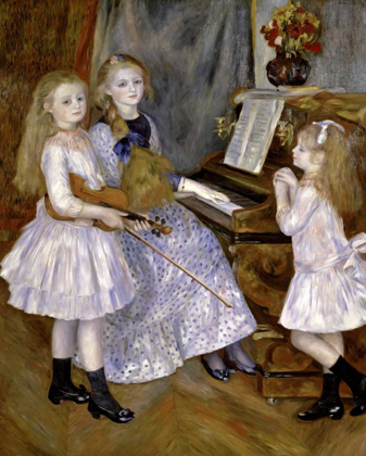 Picture of PORTRAIT OF THE DAUGHTERS OF CATULLE MENDES