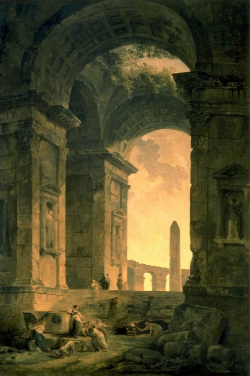 Picture of THE LANDSCAPE WITH OBELISK