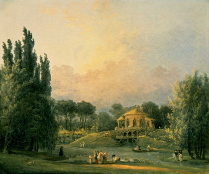 Picture of ITALIAN TEMPIETTO IN A PARK