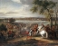 Picture of KING LOUIS XIV OF FRANCE CROSSING THE RHINE