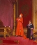 Picture of A CARDINAL LOOKING AT NAPOLEONS THRONE