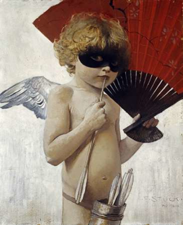 Picture of CUPID AT THE MASKED BALL