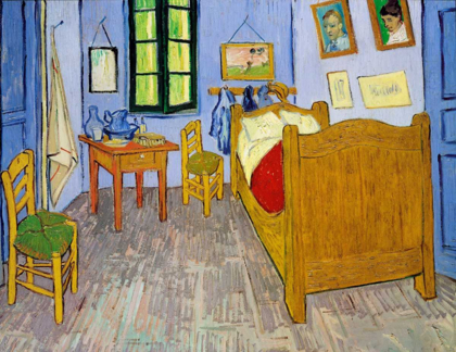 Picture of VAN GOGHS BEDROOM ARLES, 1889