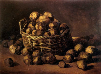 Picture of BASKET OF POTATOES