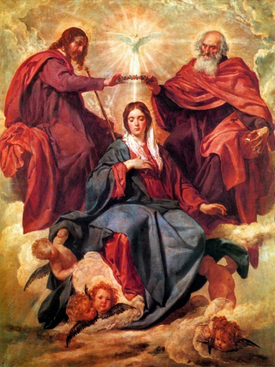 Picture of THE CORONATION OF THE VIRGIN