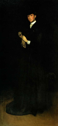 Picture of ARRANGEMENT IN BLACK PORTRAIT OF MRS CASSATT 1883