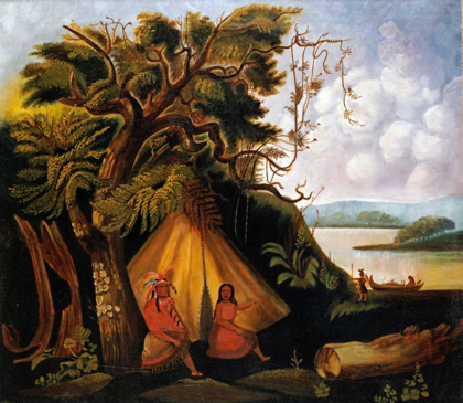 Picture of INDIAN ENCAMPMENT