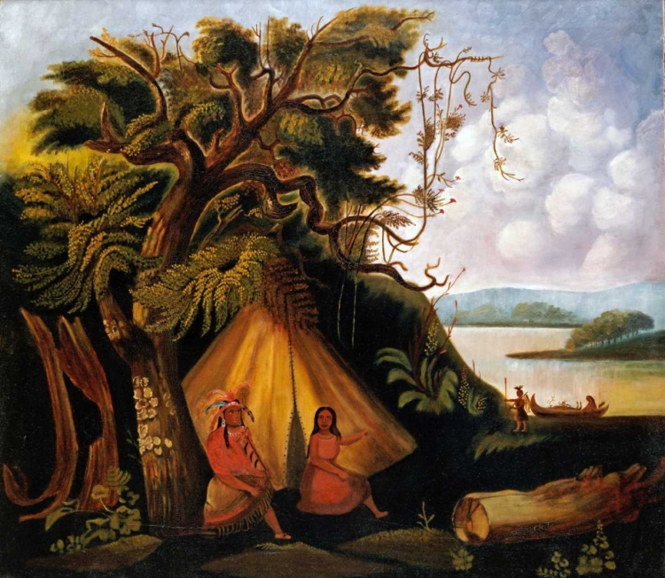 Picture of INDIAN ENCAMPMENT