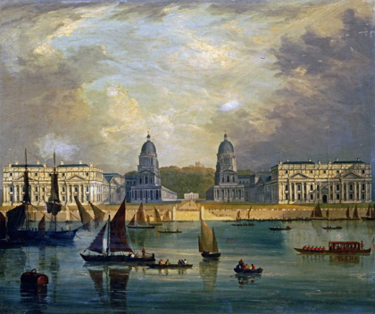 Picture of A VIEW OF GREENWICH, FROM THE RIVER