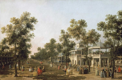 Picture of VIEW OF THE GRAND WALK, VAUXHALL GARDENS