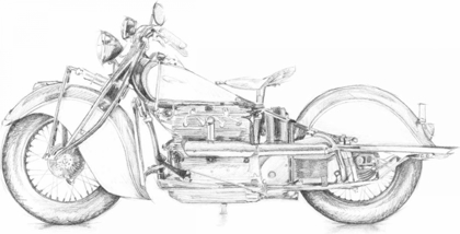 Picture of MOTORCYCLE SKETCH II