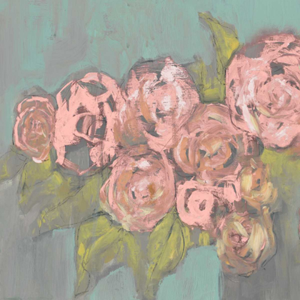 Picture of BLUSH PINK FLOWERS I