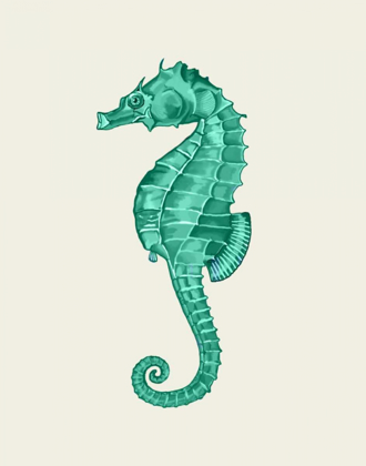 Picture of SEAHORSE IN GREEN