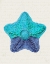 Picture of STARFISH IN SHADES OF BLUE C