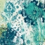 Picture of BLUE FLORAL LAYERS I