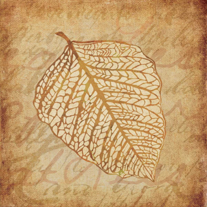 Picture of GOLD LEAVES II
