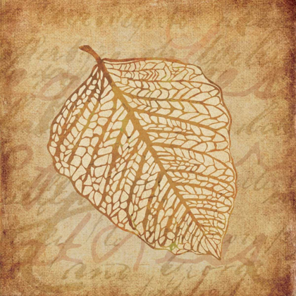 Picture of GOLD LEAVES II
