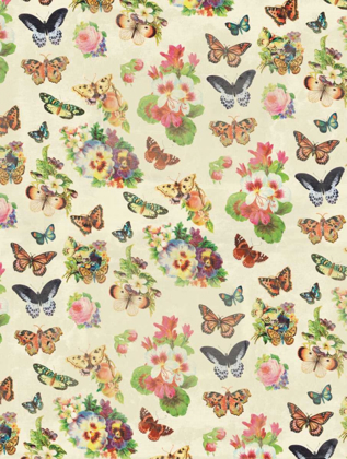 Picture of BUTTERFLIES AND FLOWERS