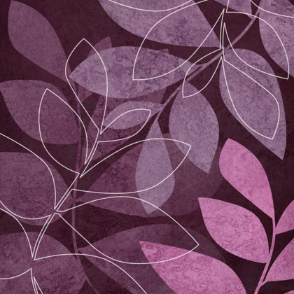 Picture of PURPLE LEAVES II