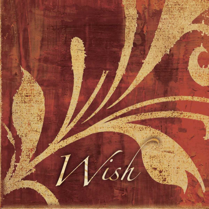 Picture of RED AND GOLD WISH II