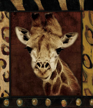 Picture of GIRAFFE BORDERED