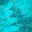 Picture of TURQUOISE LEAVES I