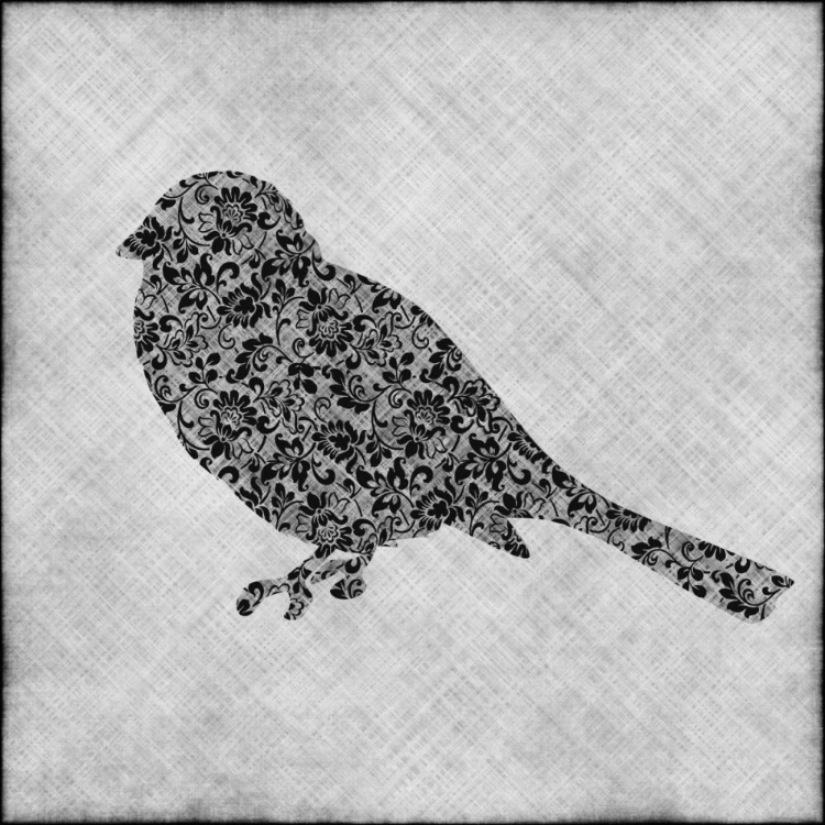 Picture of BROCADE BIRD I