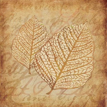 Picture of GOLD LEAVES III