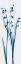 Picture of LILY OF THE VALLEY IN BLUE