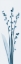 Picture of LILY OF THE VALLEY IN BLUE 2