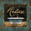 Picture of RELAX BORDERED BLUE