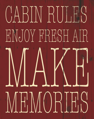 Picture of CABIN RULES