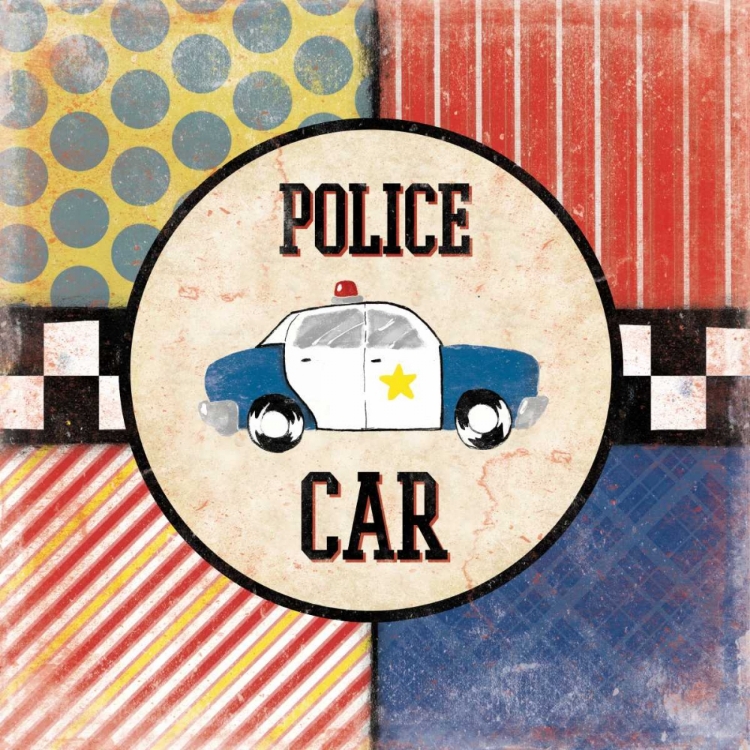 Picture of PATTERNED POLICE CAR
