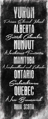 Picture of CANADA TYPOGRAPHY
