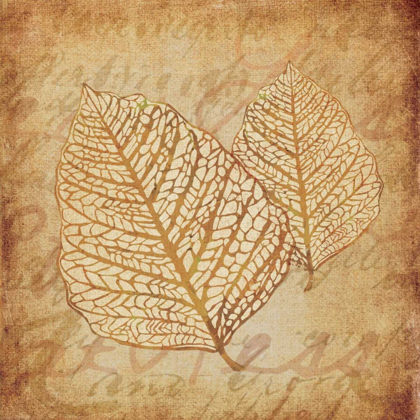 Picture of GOLD LEAVES I