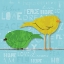 Picture of BIRDS ON A LINE 1