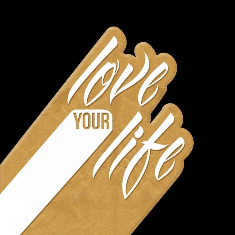 Picture of LOVE YOUR LIFE GOLD